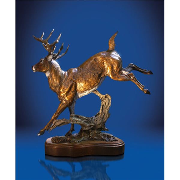 Bronze Sculpture by Lorenzo GhIglieri - High Tail