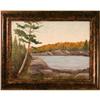 Lake landscape Capreal Ontario Canada painting #2175608