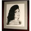 Portrait woman Paramillo Panama 1999 charcoal #2175610