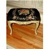 Image 1 : Louis XV Footstool Bench Needlepoint C.1910 #2175663
