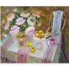 Image 1 : "At the grandmother" Impressionism oil #2175799