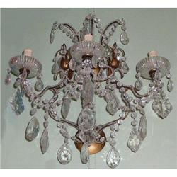 Pair of Crystal Sconces Wall Lights #2176060