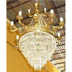 Antique French Baccarat Crystal Chandelier #2176075