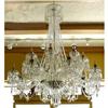 Image 1 : Crystal Beaded Chandelier Ceiling Fixture #2176087