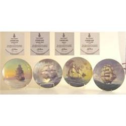 Royal Doulton Set of Four Caninet Plates #2176144