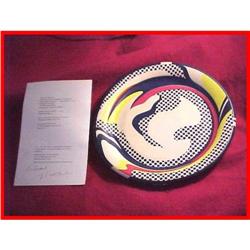 1969 Roy Lichtenstein Paper Plate/Program #2176178