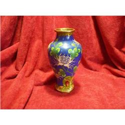 Arist Signed Large Cloisonne Vase #2176195