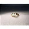 Image 1 : Estate 14K YG Yellow Gold Opal Diamond Ring #2176233