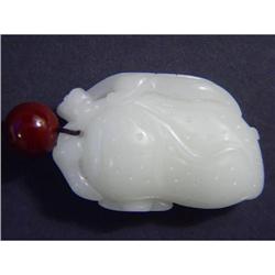 Chinese carved  jade  Pendant #2176400