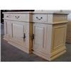 Image 1 : COTTAGE SHABBY PAINT DRESSER CREDENZA SERVER  #2176565
