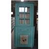 Image 1 : PRIMITIVE ANTIQUE PAINT CORNER CUPBOARD CABINET#2176587