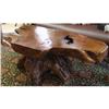 Image 1 : PRIMITIVE ART CABIN RUSTIC LODGE COFFEE TABLE #2176589