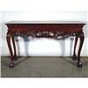 Image 1 : CHIPPENDALE VICTORIAN CONSOLE SOFA TABLE #2176592