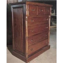 ANTIQUE VICTORIAN STYLE CHEST DRAWERS DRESSER #2176594