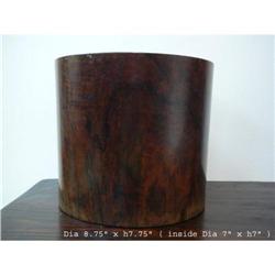 Chinese Natural Huanghuali Brush Pot  #2176615