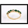 Image 1 : BEAUTIFUL  DIAMOND AND EMERALD  YELLOW  GOLD #2188903