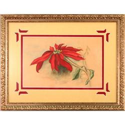 Poinsettia, Watercolor by Laura K. Archer #2188925