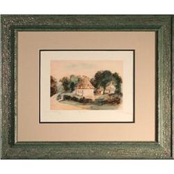 The Hut Giclee landscape print signed Lindsay #2188937