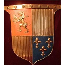 ARMORIAL CREST COAT OF ARMS SIGN #2188965