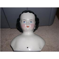 German 7.25" tall  China head flat top high #2188999