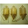 Image 1 : Set of three Lightolier 1924 wall sconces #2189042