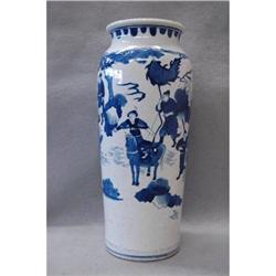 Chinese  Blue  and  White  porcelain  vase #2189054