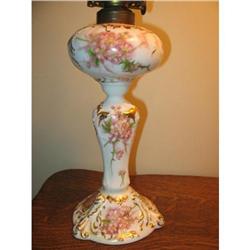 RARE T&V LIMOGES OIL LAMP #2189071