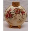 Image 1 : Antique Minton FLORAL MOON Flask Bottle 1880s #2189145