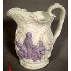Samuel Alcock Parian Ware Cream Jug  #2189203