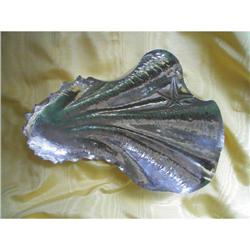 VINT.STERLING 12"SHELL w. STARFISH&FISHFEET #2189237