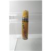 Image 1 : Celluloid vintage Amber bangle with Blue, Clear#2189253