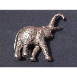 18th.-19th. century Nepalese silver elephant #2189363