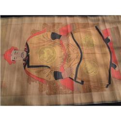 Chinese ancestor painting on paper scroll #2189582