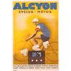 Image 1 : Original Alcyon Cycles Motos Poster #2189697