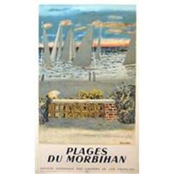 Original French Plages du Morbihan poster #2189712