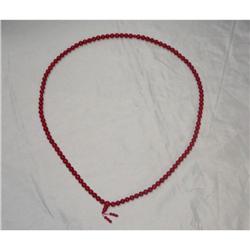 Genuine Natural Coral Beads 108 Prayer Chain  #2189745