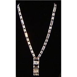 Sterling Silver & Paste Necklace #2189838