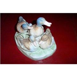 Royal Dux Porcelain Group 'ducks' signed Yarl #2205642