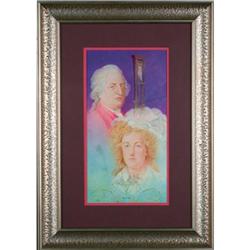 French Revolution abstract pastel Szafran #2205651