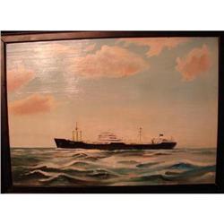 OIL ON BOARD OF STEAMSHIP TANKER,BALTIMORE #2205724