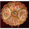 Image 1 : C. 1840 CHINESE EXPORT SCALLOPED ROSE MEDALLION#2205739