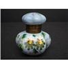 Image 1 : ANTIQUE HANDPAINTED HINGED LID INKWELL #2205763