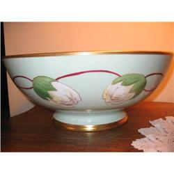 LIMOGES STUDIO ARTIST SIGNED PUNCHBOWL #2205875