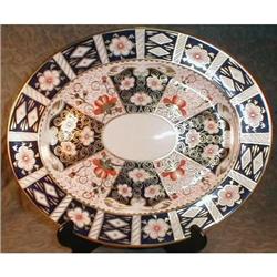 IMARI Royal CROWN Derby PLATTER - 13 inch - #2206029