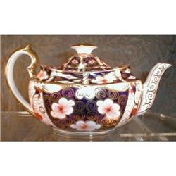 IMARI Royal CROWN Derby TEApot - 1930s - #2206032