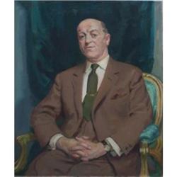 Portrait of a Gentleman, sitting on chair, #2206063