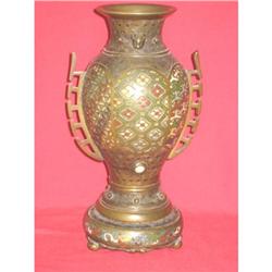 Antique Oriental Coloisonne Vase #2206076