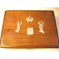 Faberge Wooden CigaretteBox -Wigstrom Gold #2206313