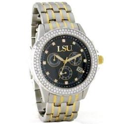 LSU Tigers Game Time Legend Diamond Bezel Mens #2206408