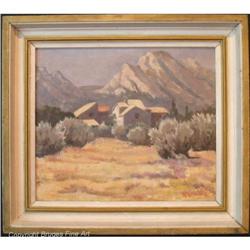 French vintage oil - listed artist #2206517